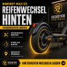 Ninebot MAX G3 Reifen hinten montieren – E-Scooter Werkstatt Nürnberg