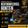 Ninebot MAX G3 GEL-Reifenwechsel hinten – E-Scooter Werkstatt Nürnberg