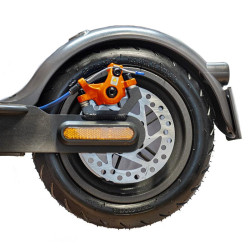 RS001-A01 Dual Pad mechanische Bremssattel L 60mm orange für MI3 | E-Scooter Werkstatt Nürnberg