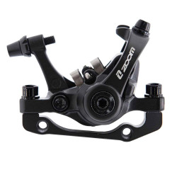 Bremssattel DB680/RT004-M01 mechanisch L 70mm schwarz [Zoom] - Mit Halterung F160/R140 | E-Scooter Werkstatt Nürnberg