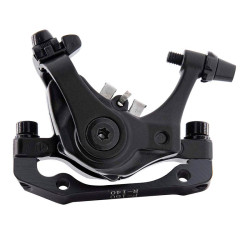 Bremssattel DB680/RT004-M01 mechanisch L 70mm schwarz [Zoom] - Mit Halterung F160/R140 | E-Scooter Werkstatt Nürnberg