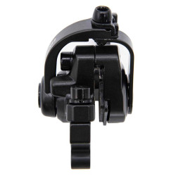 Schwarz Mechanische Bremssattel DB680/RT004-M02 L 70mm [Zoom] - Mit Halterung F180/R160 | E-Scooter Werkstatt Nürnberg