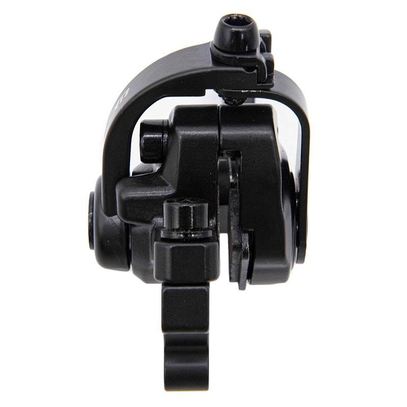Schwarz Mechanische Bremssattel DB680/RT004-M02 L 70mm [Zoom] - Mit Halterung F180/R160 | E-Scooter Werkstatt Nürnberg