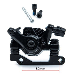Vordere mechanische Bremssattel CT002-M01 R 50mm schwarz für Kukirin G2 Pro/Max [Kugoo] | E-Scooter Werkstatt Nürnberg