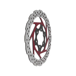 Bremsscheibe V2 6H 140mm Rot | E-Scooter Werkstatt Nürnberg
