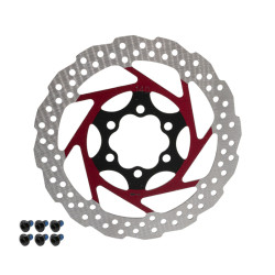 Bremsscheibe V2 6H 140mm Rot | E-Scooter Werkstatt Nürnberg