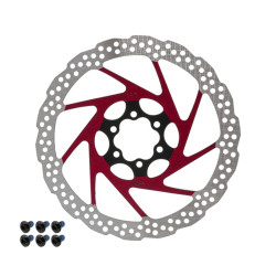 Bremsscheibe V2 6H 180mm Rot | E-Scooter Werkstatt Nürnberg