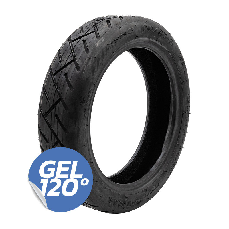 Tubeless-Reifen 60/90-8 mit Gel [Yuanxing] | E-Scooter Werkstatt Nürnberg