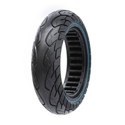 Ultraleichte Vollgummireifen 10x2,5-6,5/B44 - blaue Linie [Nedong]