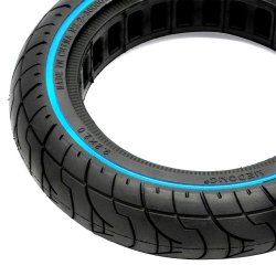 Ultraleicht Vollgummirad 9,2x2 - blaue Linie [Ewheel]