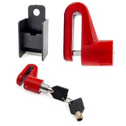 Scheibenschloss mit Schlüssel