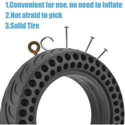 ODYS Alpha X10 Vollgummi Reifen Honeycomb 10x2.125 Zoll | E-Scooter Werkstatt Nürnberg