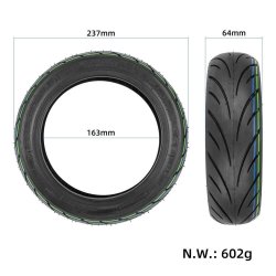 NIU Ersatzreifen 10x2.3 Tubeless für KQi2 Pro E-Scooter Reifen schlauchlos, langlebig