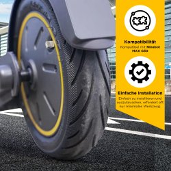 Tubeless Ventile 2-er Set für Ninebot Max G30, G2, F-Serie, Trittbrett, VMAX VX2