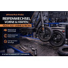 ePowerFun Pulse Reifenwechsel vorne und hinten ohne Reifen 10x2,7-6,5 | E-Scooter Werkstatt Nürnberg