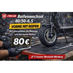 RCB Reifenwechsel vorne inkl. Reifen – E-Scooter Werkstatt Nürnberg