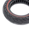 Ultraleicht Vollgummirad 10x2,5-6,1/B34 - rote Linie [Nedong]
