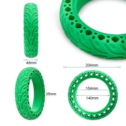 Vollgummi Rad 8,5x2-6,1/B34 V3 - grün