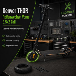 Denver THOR-SCO-85351 Reifen vorne wechseln 8,5x2 Zoll | Werkstatt Nürnberg
