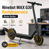 Ninebot MAX G30 Reifenservice vorne & hinten – E-Scooter Werkstatt Nürnberg