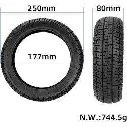 Ninebot P65 P100 Reifenwechsel vorne ohne Gel – E-Scooter Werkstatt Nürnberg