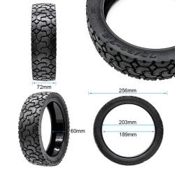 Ninebot ZT3 Pro Reifen 70/60-7.5 mit Gel – E-Scooter Werkstatt Nürnberg