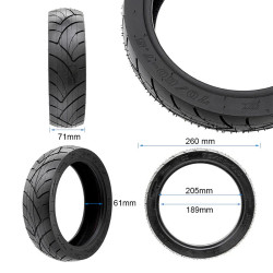 Ninebot MAX G3 ZT3 Reifen 70/60-7.5 ohne Gel – E-Scooter Werkstatt Nürnberg