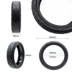 Ninebot F3 Pro Reifen hinten 60/65-6,9 mit Gel – E-Scooter Werkstatt Nürnberg