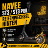 NAVEE ST3 Pro Reifenwechsel hinten ohne Gel – E-Scooter Werkstatt Nürnberg